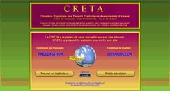 Desktop Screenshot of creta-france.com